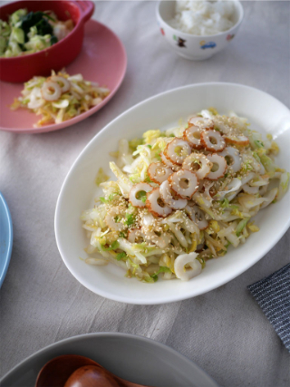 白菜とちくわのサラダ