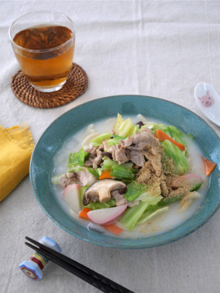 冷やしチャンポンうどん