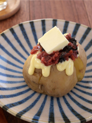 梅マヨバターのほくほくポテト